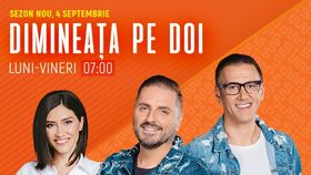 Toamna se vede bine la Kanal D2! Un nou sezon “Dimineaţa pe doi cu Greeg si Cernat” începe la Kanal D2; postul TV vine cu noutăţi în materie de seriale